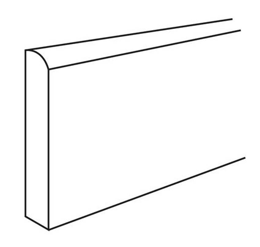Plinthe Travertino Bianco gris 7x120cm
