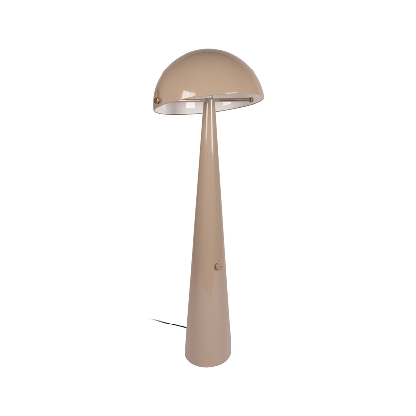 Lucide Vibes Barone - Lampadaire - Ø52,6cm - 1xE27 - Taupe