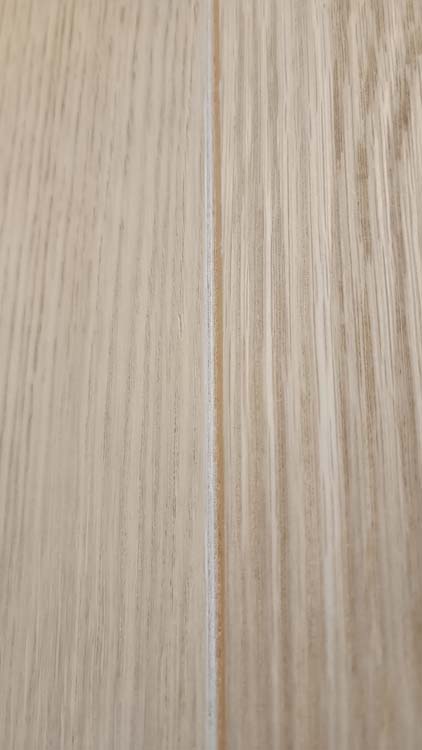 Bloc-porte fini Belves chêne planches alvéolaire 78x201.5cm + ébrasement 40cm