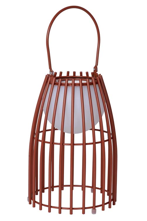 Tafellamp buiten - roest bruin - Ø17,5cm - LED - 0,3W - 3200K - IP44 - 3 StepDim