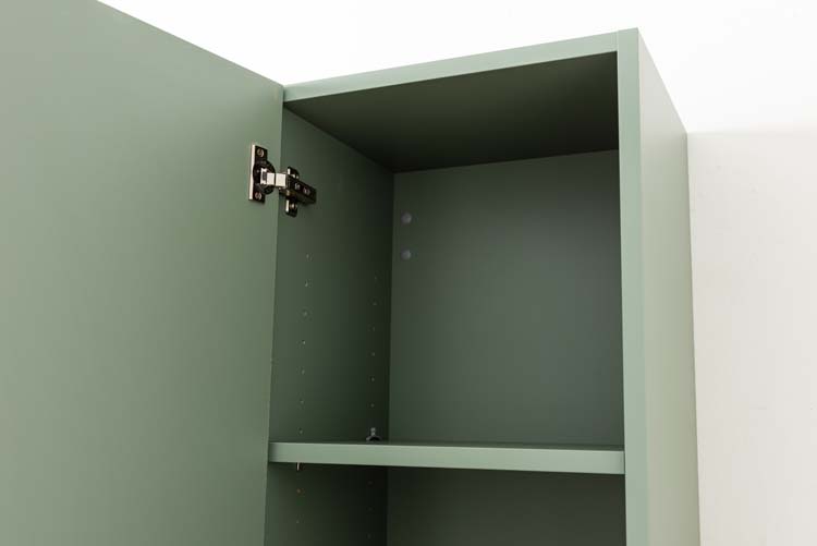 Kolomkast Dotan eucalyptus groen hangend 170x40x32cm