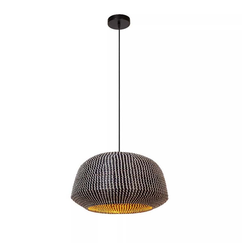Lucide Premium Maduka - Hanglamp - Ø47cm - Dimbaar - E27 - 1x40W - Zwart Lucide Premium Maduka - Hanglamp - Ø47cm - Dimbaar - E27 - 1x40W - Zwart