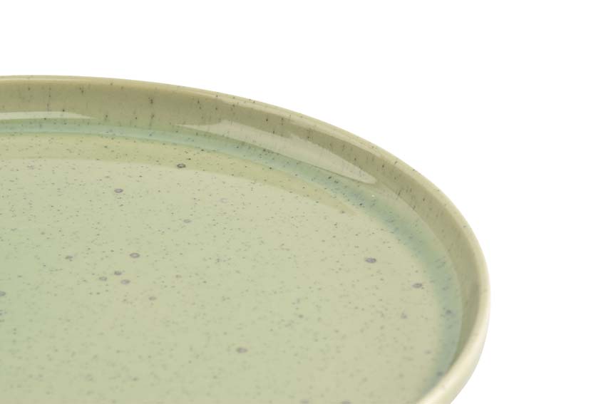 Assiette plate Blush sauge vert 27,5 x 2,5 cm