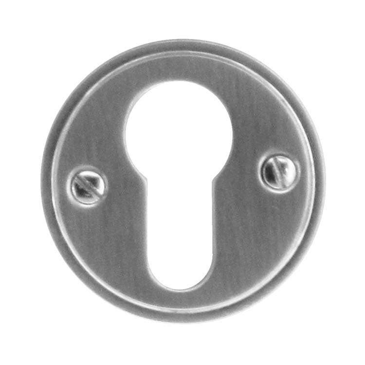 Plaque cylindre grado look inox