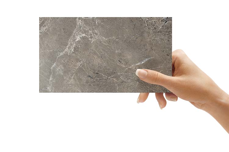 Staal wandpaneel Dumawall Sambro Gloss donkergrijs