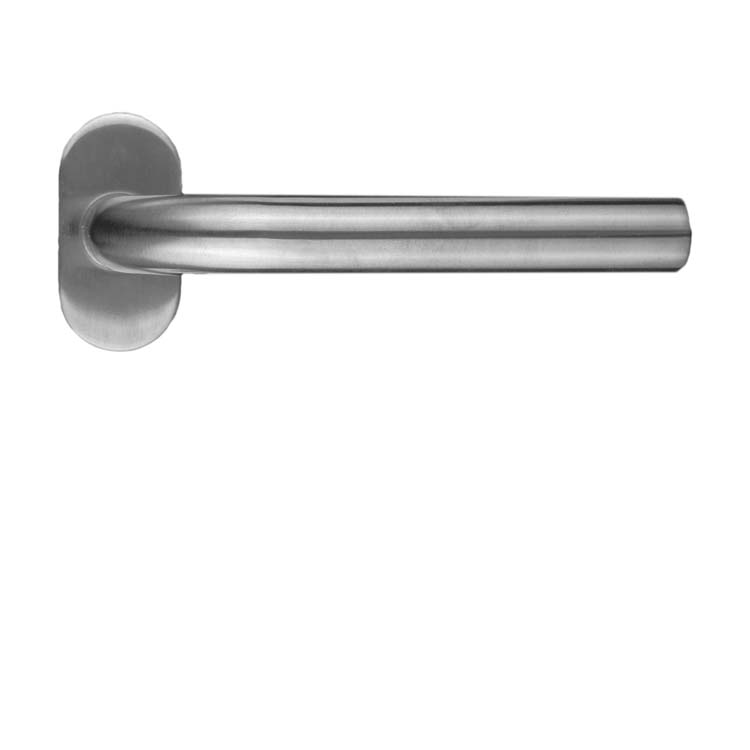 Deurkruk prof lucera 19mm inox plus zonder rozet