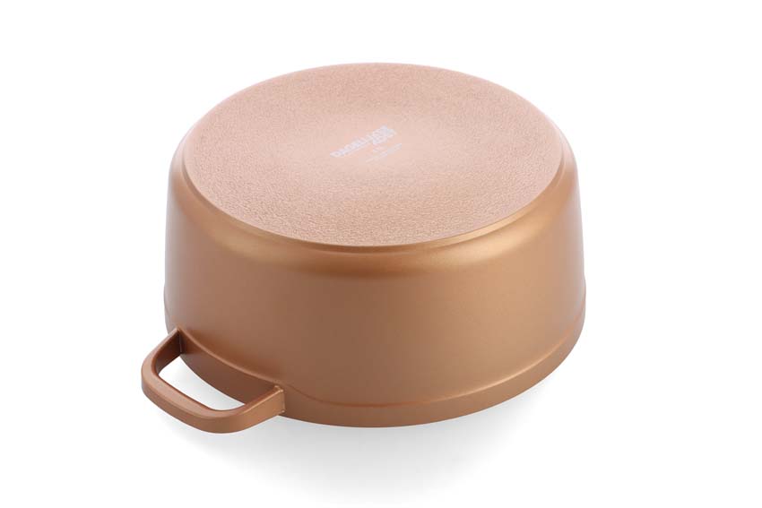 Marmite avec couvercle Dagelijkse Kost Proline cuivre Ø26cm avec revêtement antiadhésif