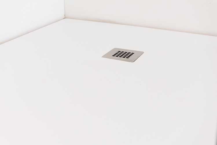 Douchewand Anais grijs glas 97x200cm met stang