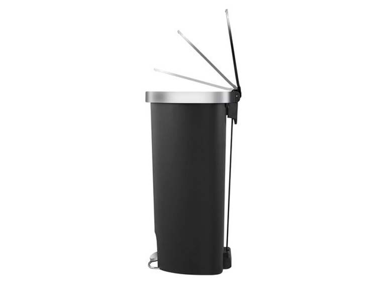 Afvalemmer Emmy 55L zwart