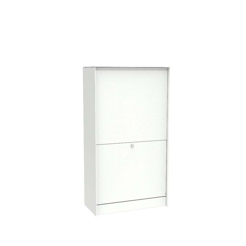 Boîte à colis eSafe Dropbox Medium Front blanc