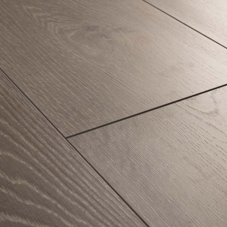 Sol stratifié Quick-step Largo 9,5mm - Chêne vieilli gris