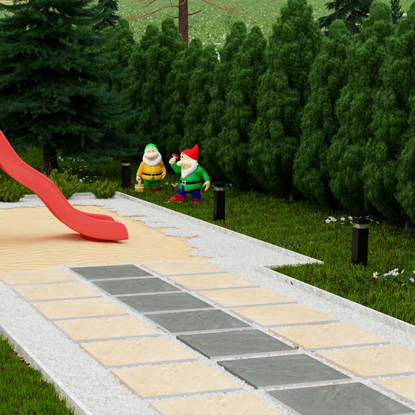 Terrastegel Olympus grijs 90x45x2cm