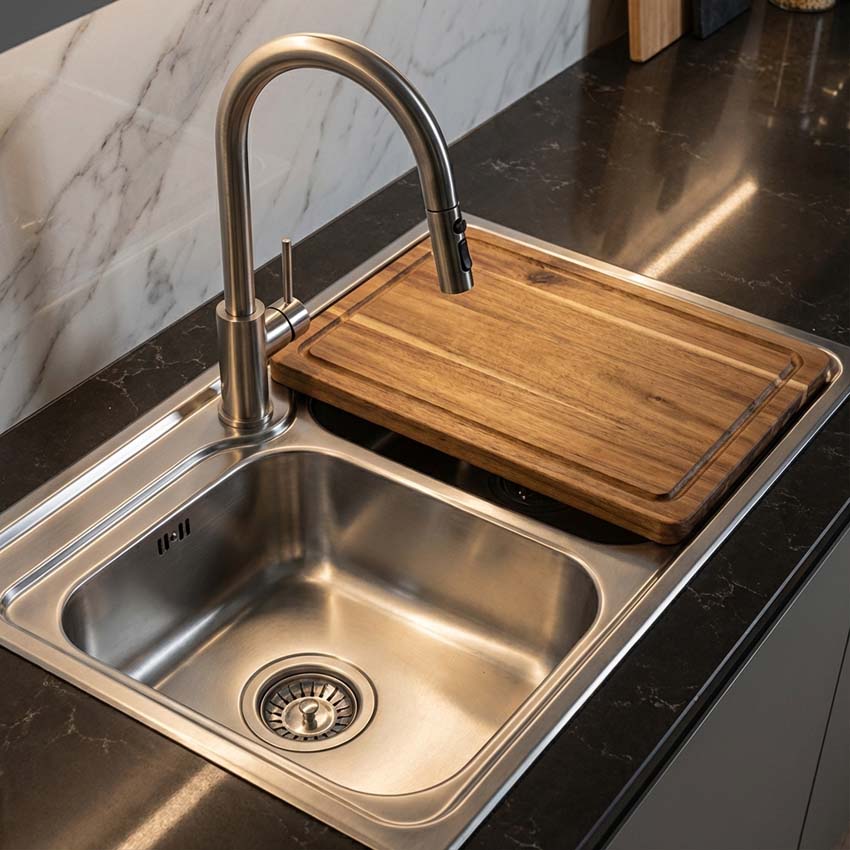 Spoelbak Franke Antea inox 89x50cm