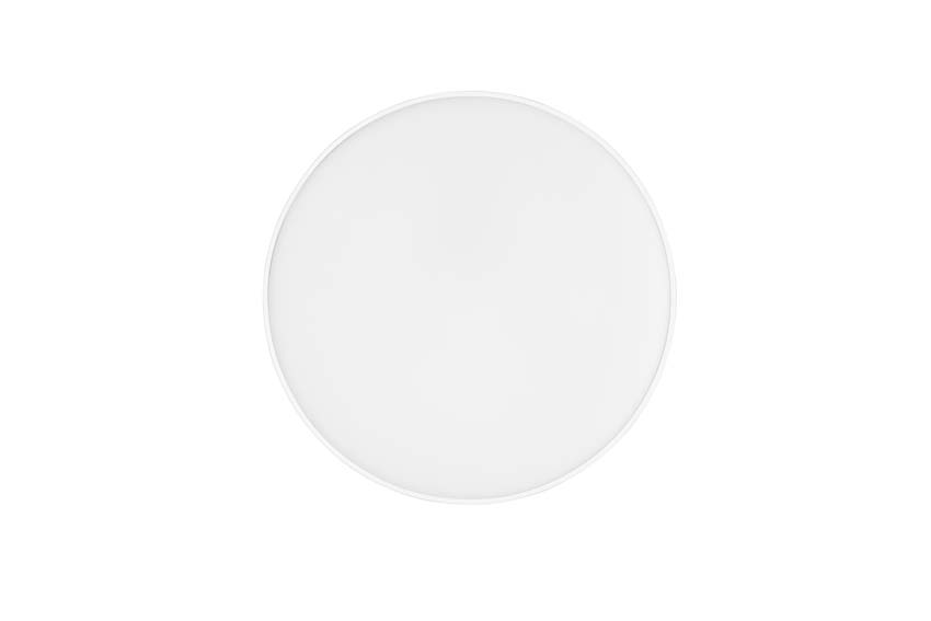 Plafonnier - Blanc - Ø27cm - 1x18W - 4000K - IP44