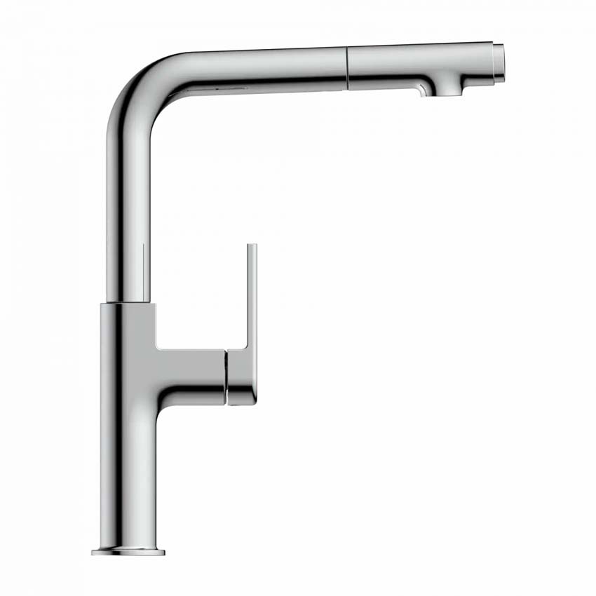 Robinet de cuisine Wasserwerk WK 11 chrome avec bec extractible