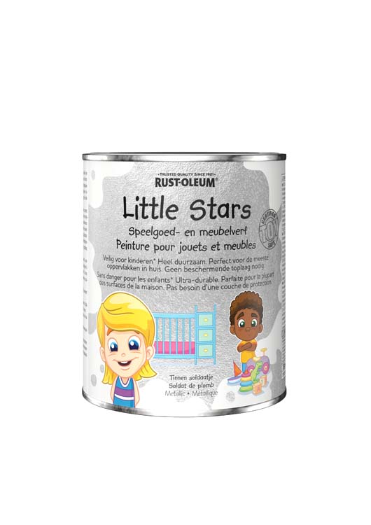 Little stars peinture meubles et jouets soldat de plomb métallique 0,75 Little stars peinture meubles et jouets soldat de plomb métallique 0,75