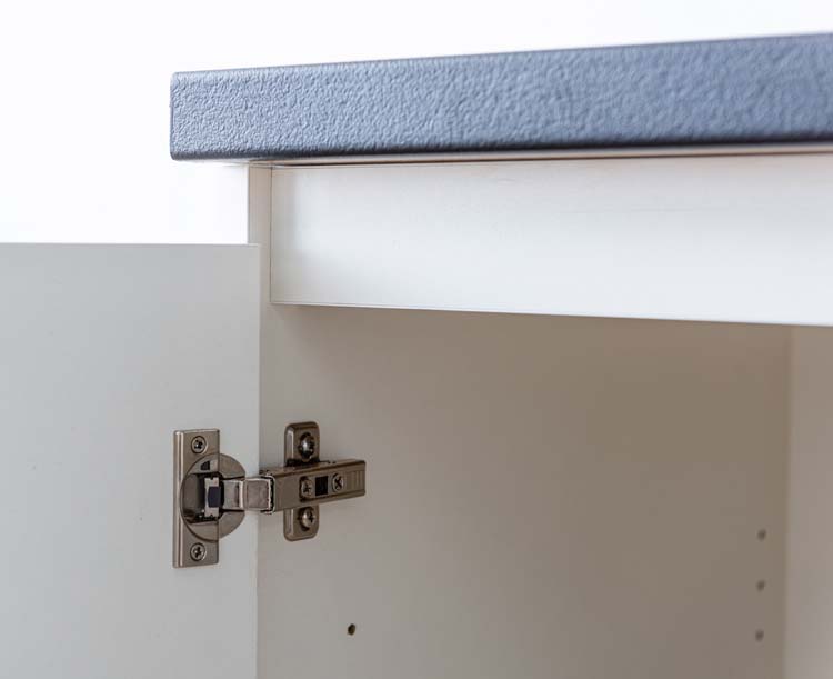 Armoire de cuisine Plenti meuble bas blanc 100x78cm