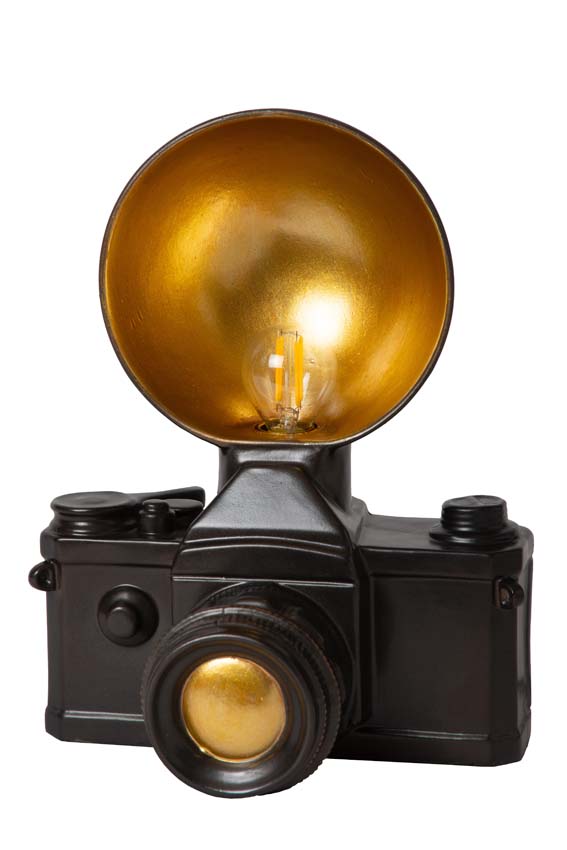 Lampe de table - 1xE14 - Noir