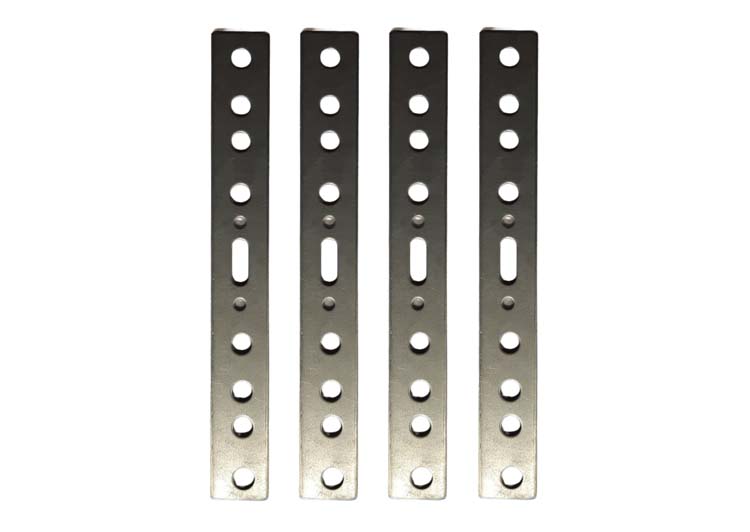 Accessoires complets pour fenêtres en PVC noir 4/0