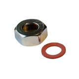 Moer plat incl dichtingsring 1/2F