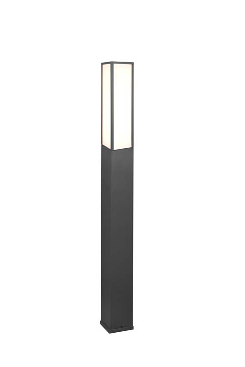 Eclairage extérieur LED poteau anthracite H155cm 18W 1800LM 3000KIP54
