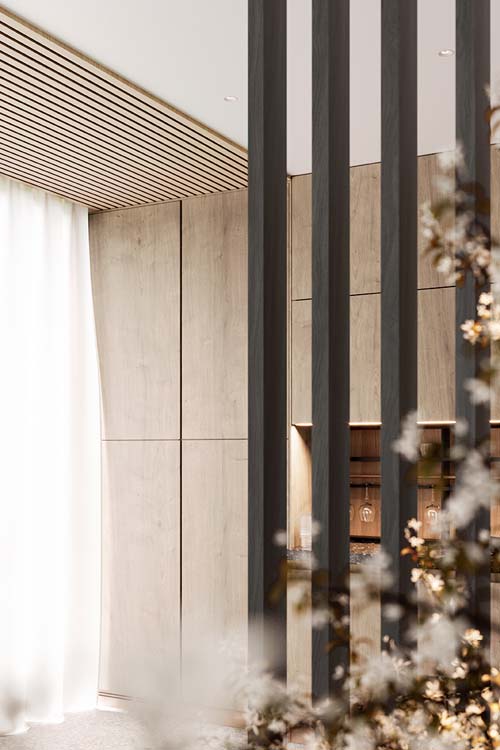 Lat Line up Divide zwart 10x260x3,5cm