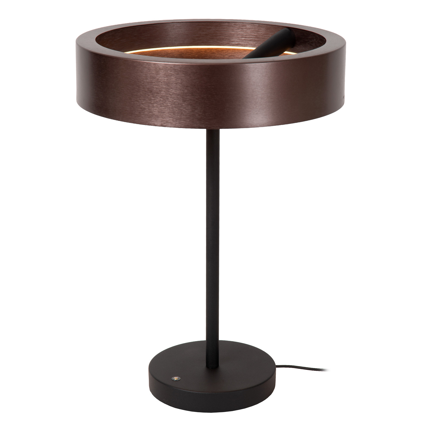 Lampe de table - Ø31cm - LED Dim. - CCT - 1X12W 2200K/4000K - Café