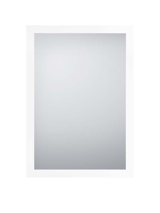 Miroir MDF blanc 48x68 cm