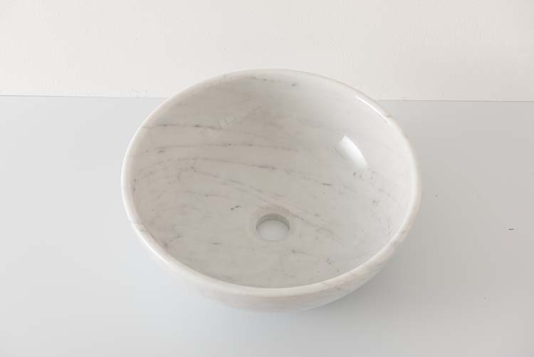 Opbouwkom Dario carrara wit 380 x 130 mm