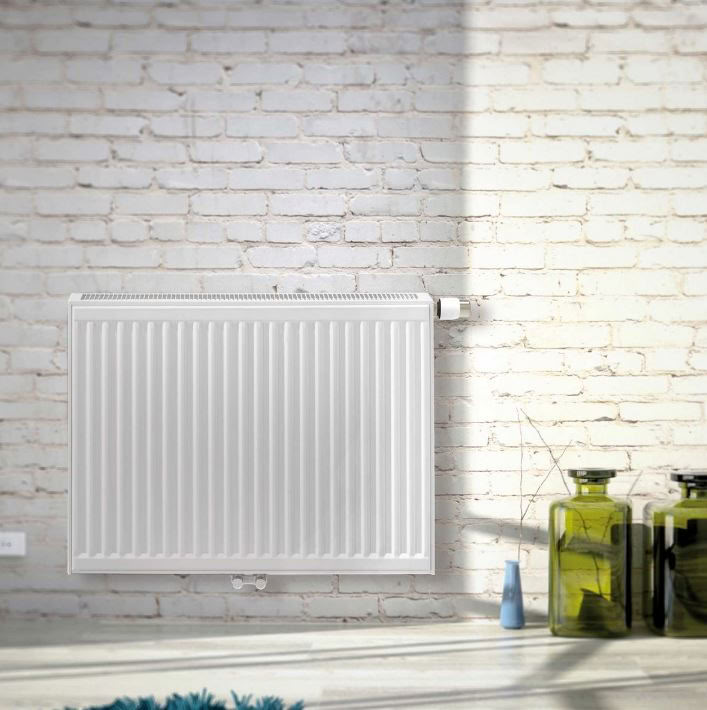 Radiator type 22 90x80cm 8-aansluiting wit 1916 watt