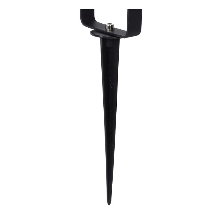 Spot de jardin extérieur noir Ø10 1xGU10 50W IP65
