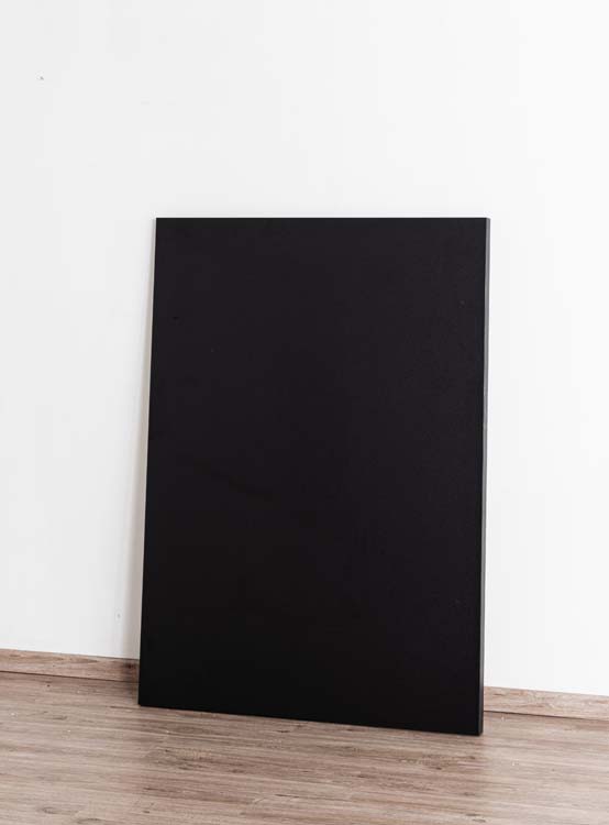 Keukenmeubel Plenti werkblad 1245x920mm voor eiland zwart