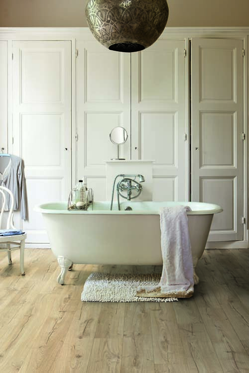 Sol stratifié Quick-step Impressive Ultra 12mm - Chêne classique beige