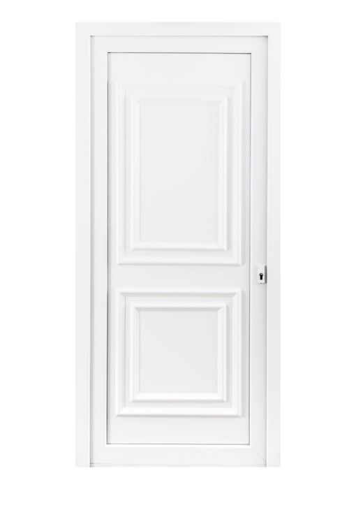 Porte extérieure classic PVC blanc D 980x2180mm Porte extérieure classic PVC blanc D 980x2180mm