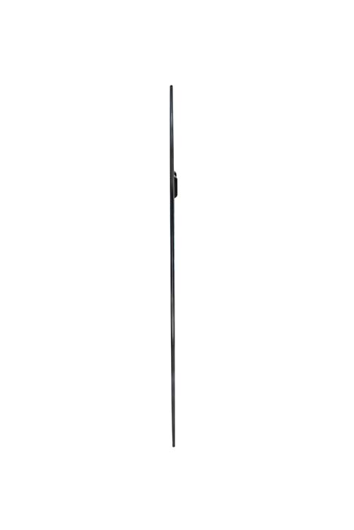 Miroir métal noir D50 cm