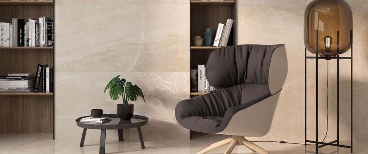 Carrelage Avalon ivory rt 60 x 60 cm