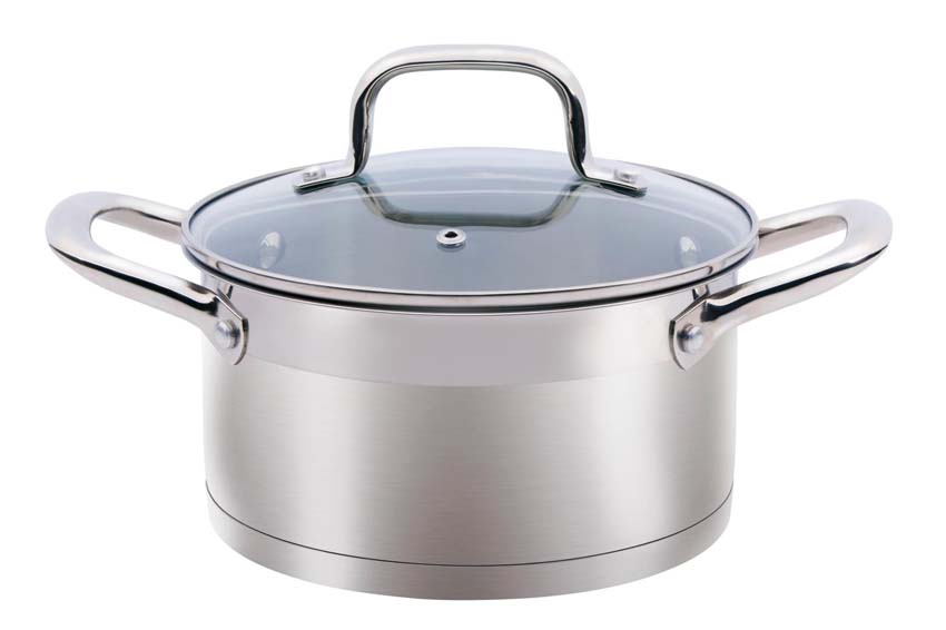 Set de casseroles argent 7 pièces