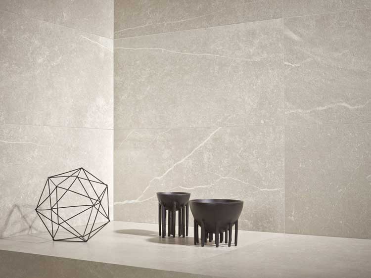 Carrelage de sol et mural Vivaldi imitation marbre mat ivoire 60x60cm