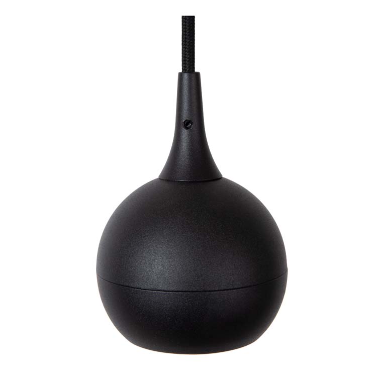 Rail lumineux design Avignon Suspension - Éclairage sur rail/Système de rail monophasé - 1xGU10 - Noir