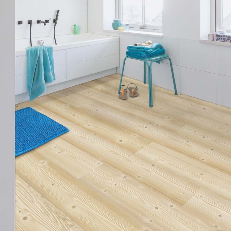 Sol stratifié Quick-step Impressive Ultra 12mm - Pin naturel