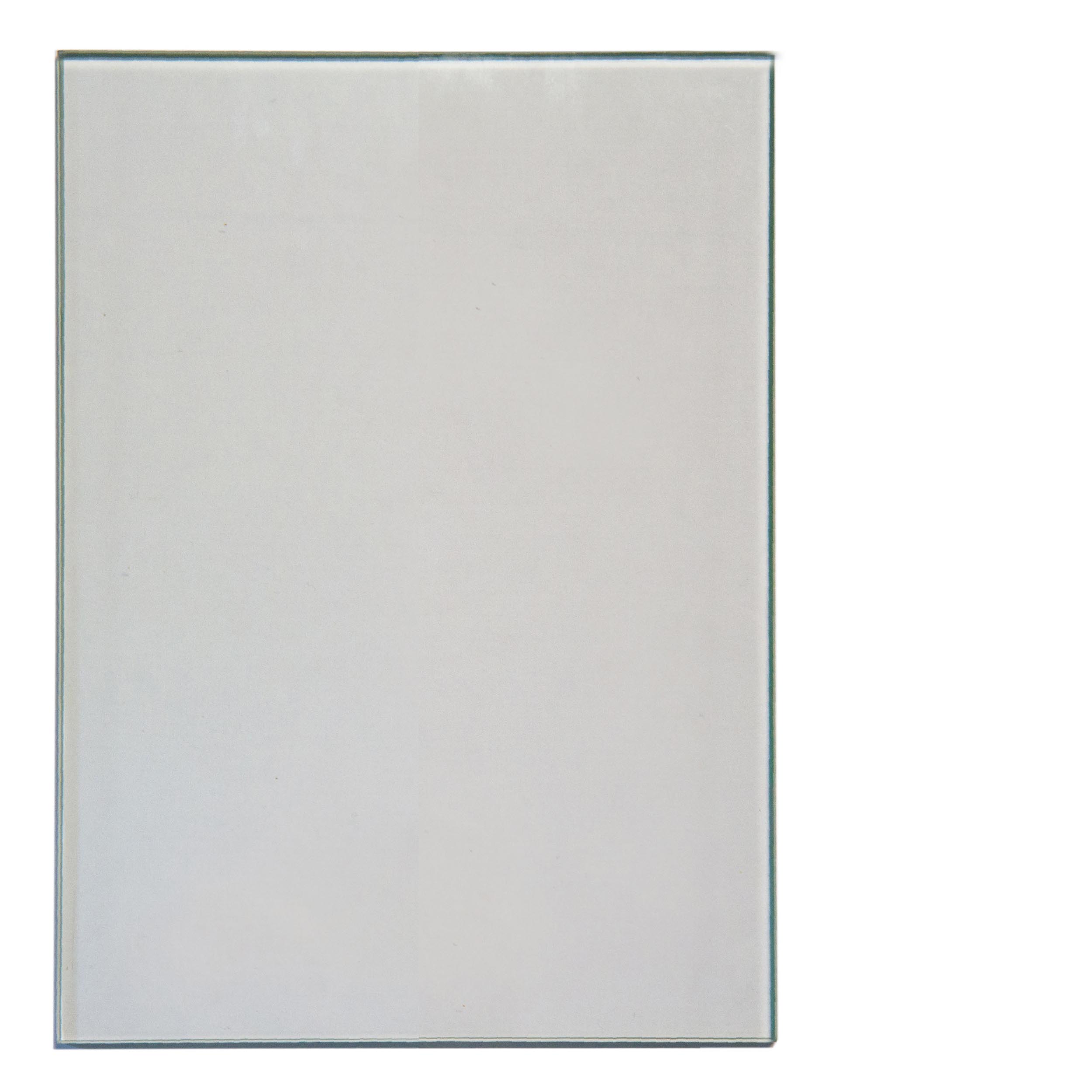 Glas pro classic vierkant doorzicht 600x1100x6mm gelaagd