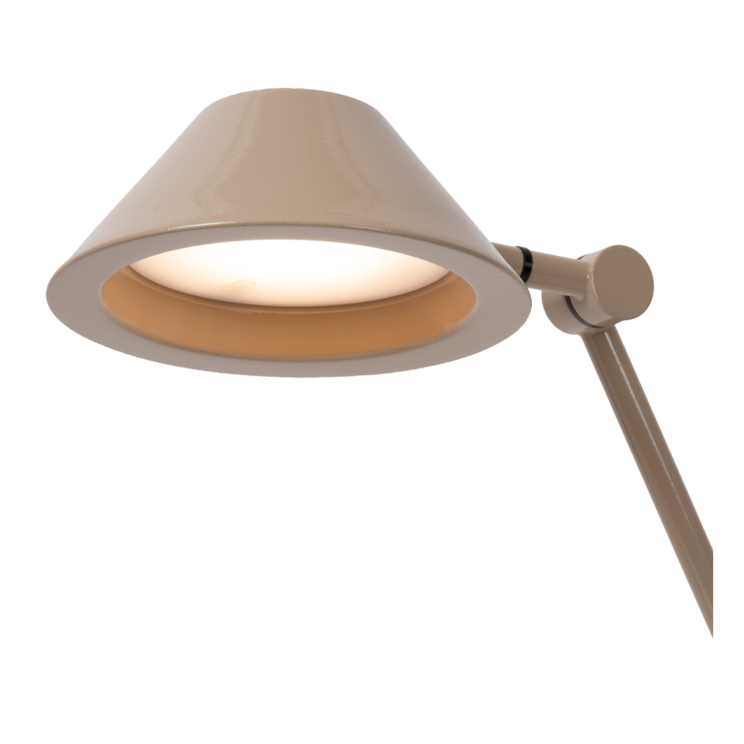 Lampe de bureau - LED - 1X8W 3000K - Taupe