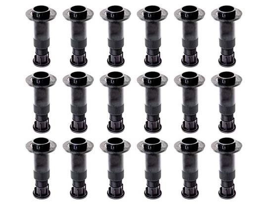 Set de pieds pour des receveurs de douche 18 pièces