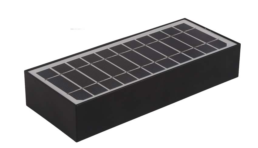 Spot LED extérieur projectline - noir - LED - 10W - IP65 - détecteur - solaire