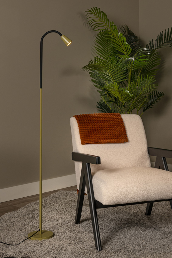 Lucide Essential Jasper - Lampadaire de lecture - 1xGU10 (MR16) - Vert