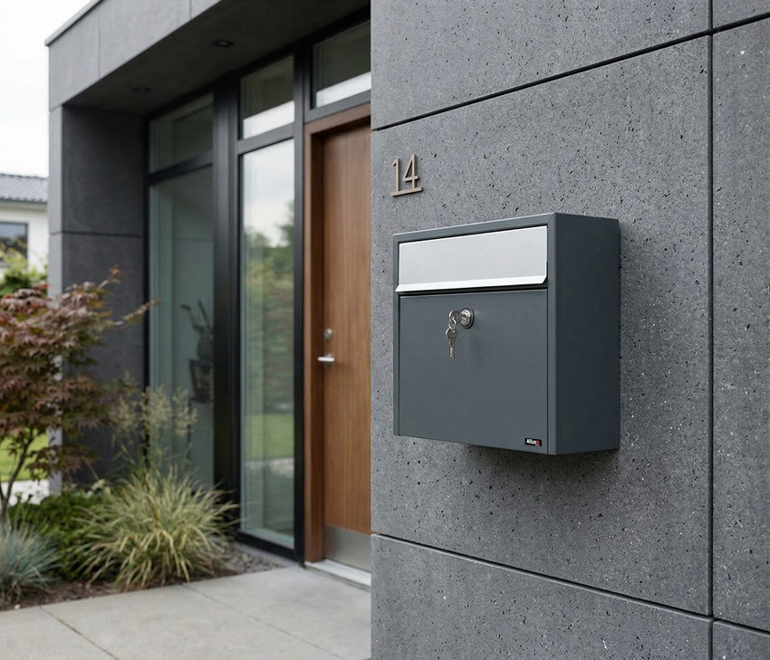 Brievenbus Alex antraciet