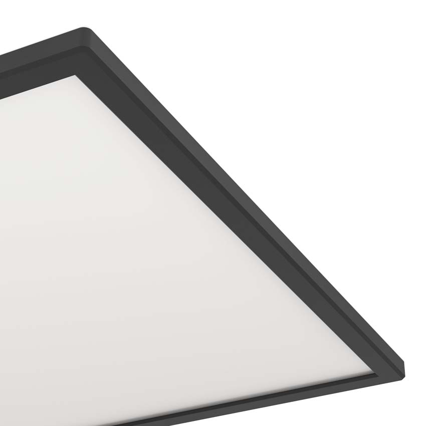 Plafondlamp - Zwart - 50x50cm - LED - 1x36W - 2700-6500K - IP44