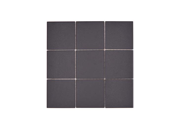 Mozaïek zwart antislip R10 29,8 x 29,8 cm