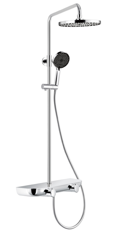 Colonne de douche Vida thermostatique chrome