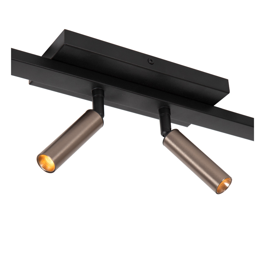 Spot de plafond - 118,4x10x15,7cm - G9 - 6x3,8W - Café